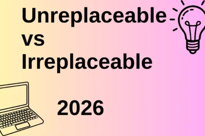 Unreplaceable vs Irreplaceable 2026