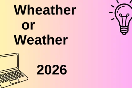 Wheather or Weather: 2026