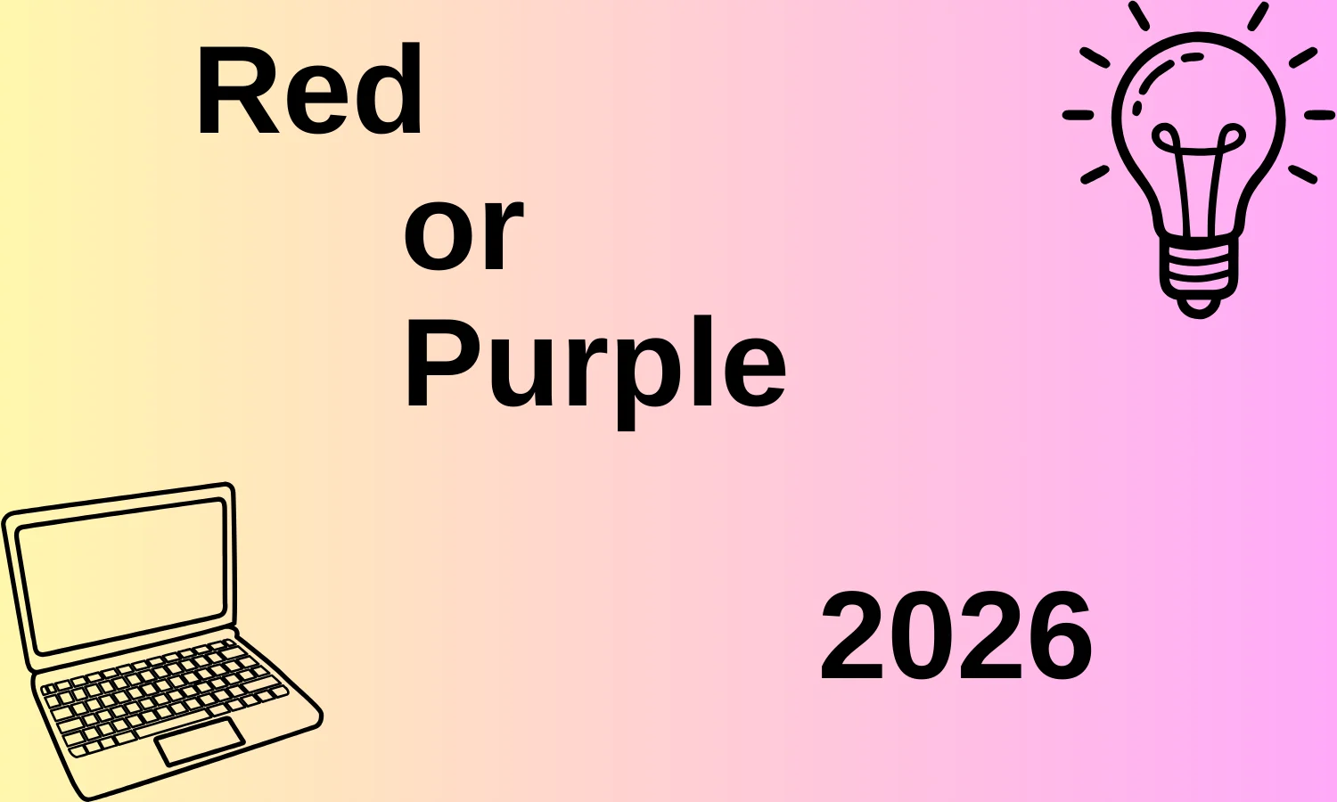 Red or Purple 2026