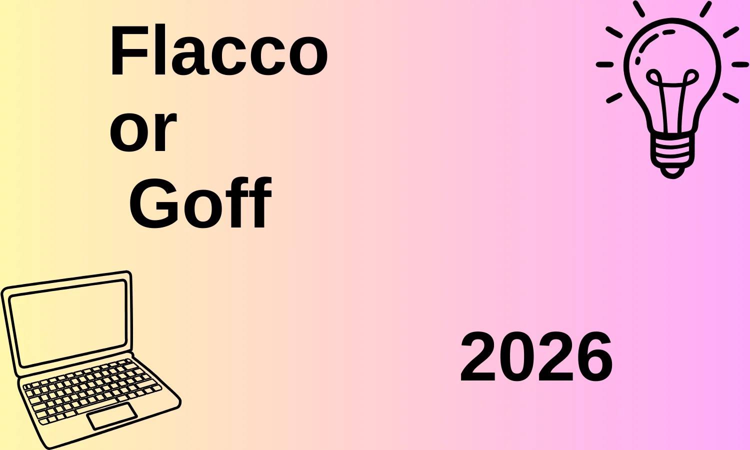 Flacco or Goff