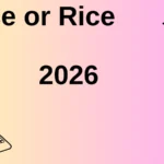 Ice or Rice