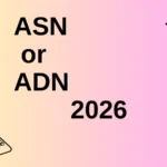 ASN or ADN