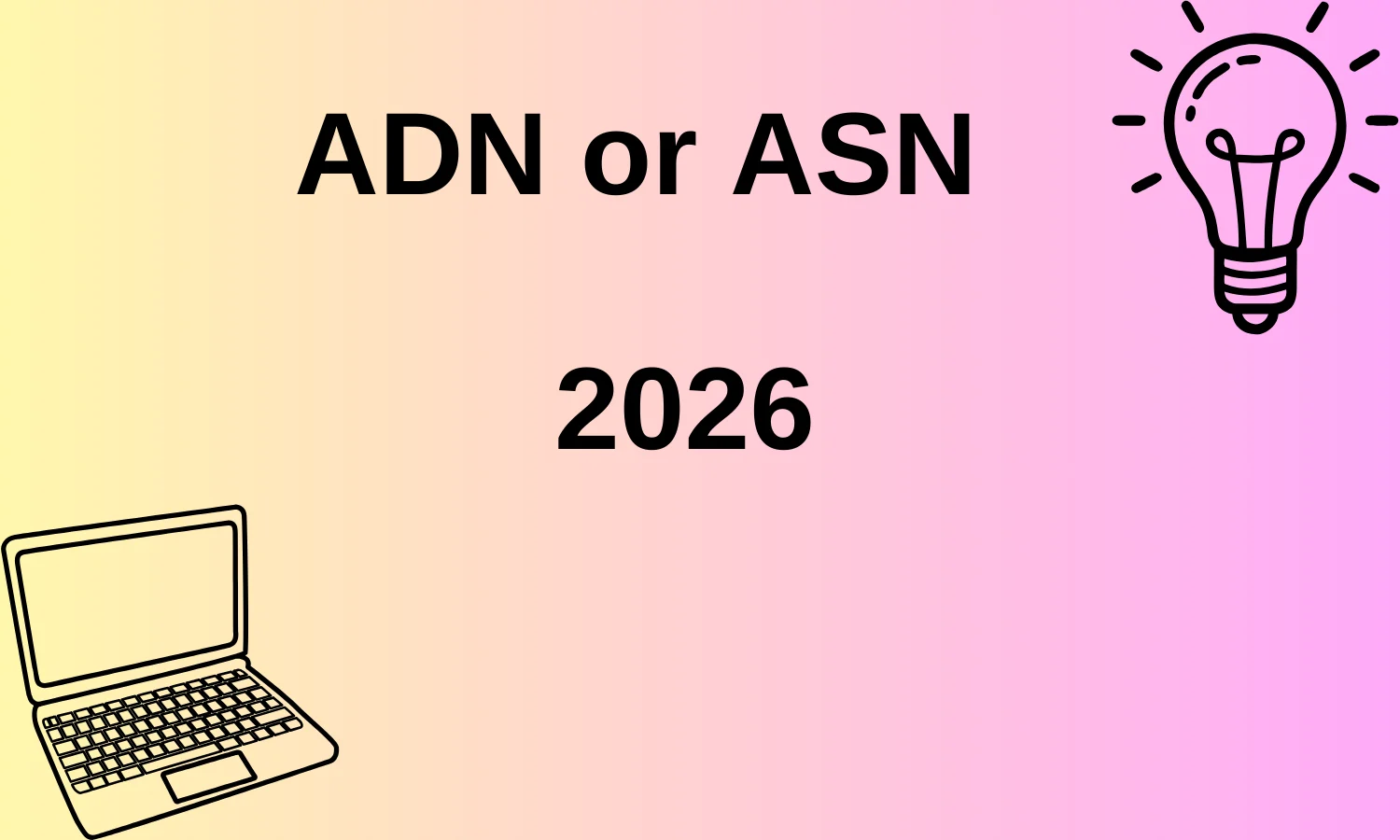 ADN or ASN