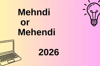 Mehndi or Mehendi