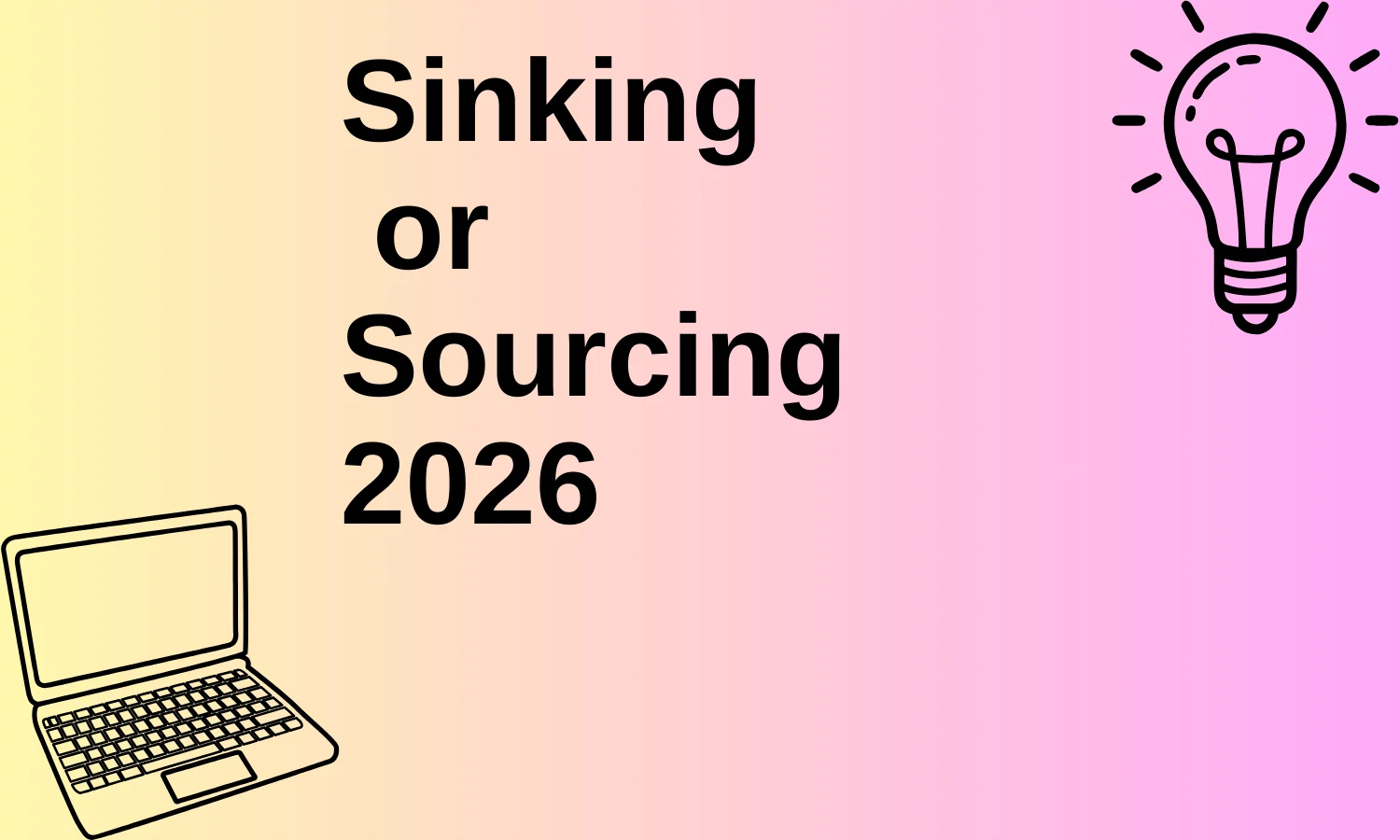 Sinking or Sourcing