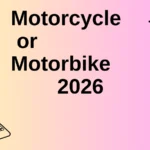 Motorcycle or Motorbike