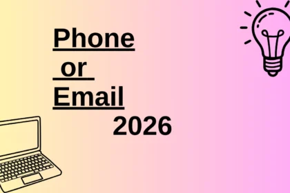Phone or Email