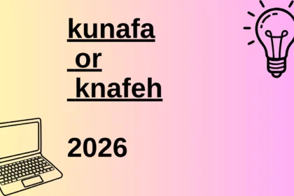 kunafa or knafeh