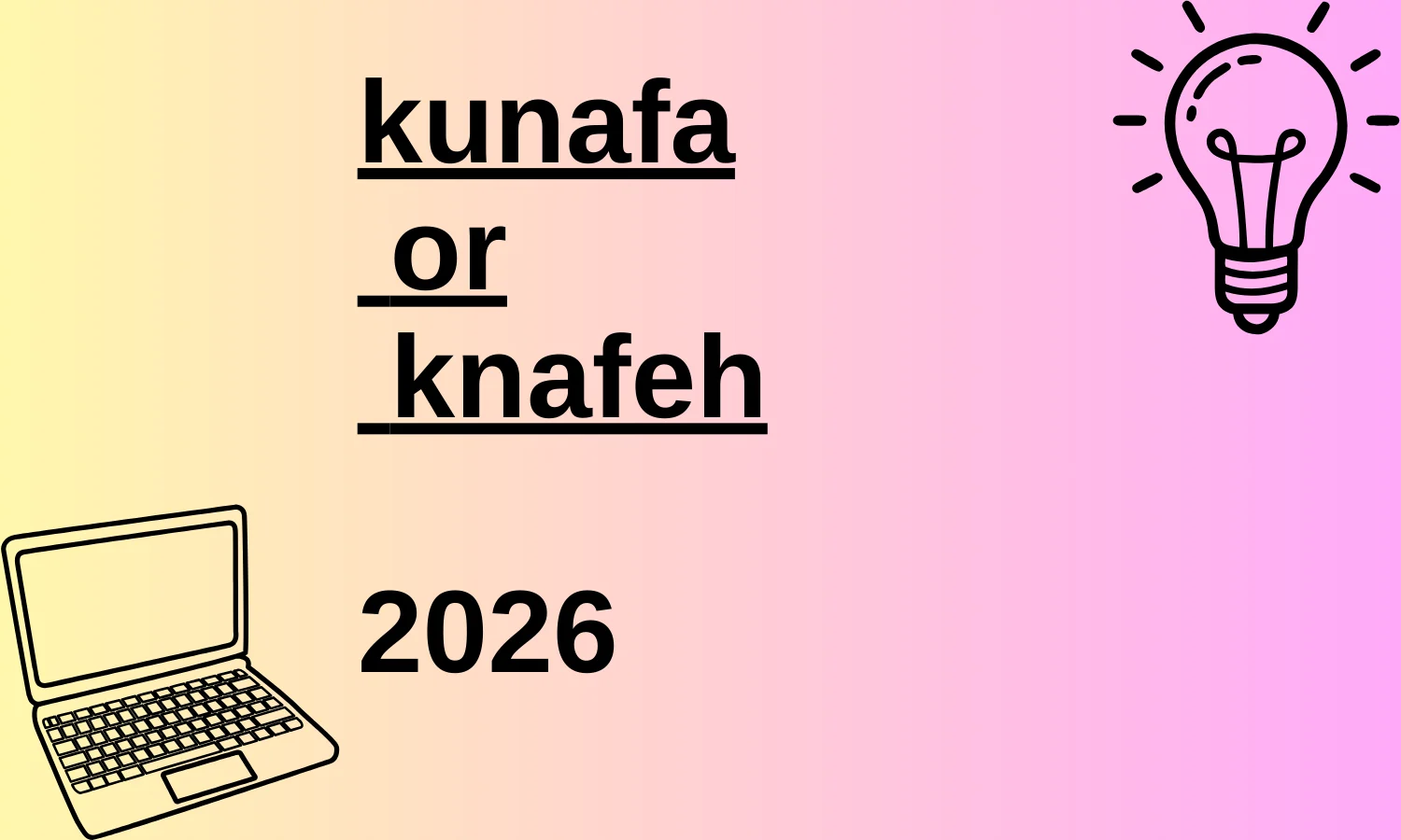 kunafa or knafeh