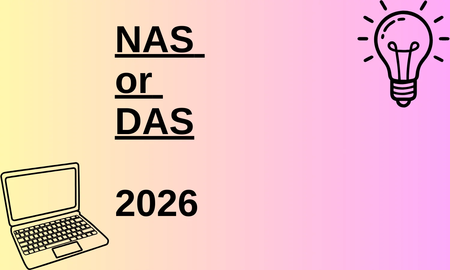 NAS or DAS