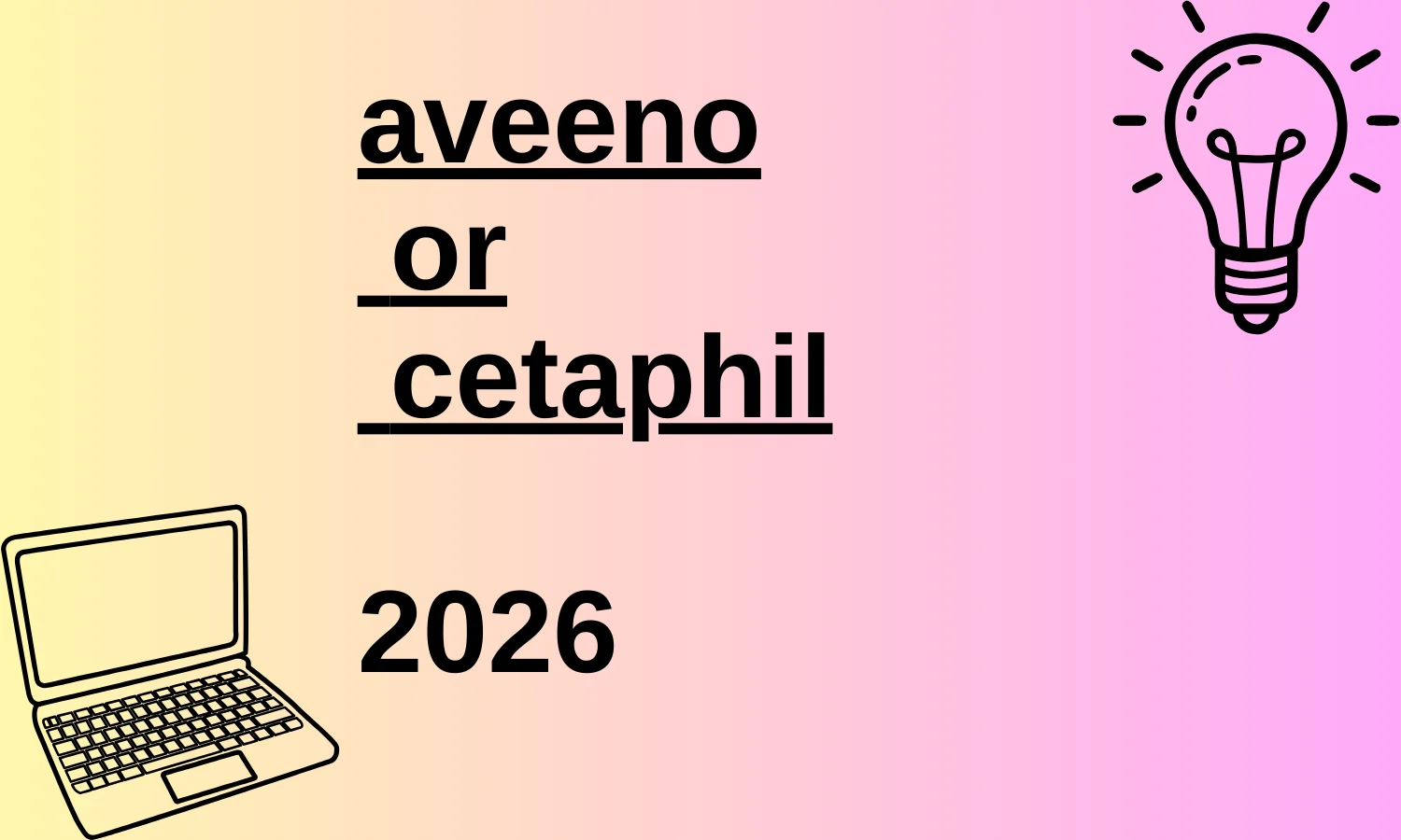 aveeno or cetaphil