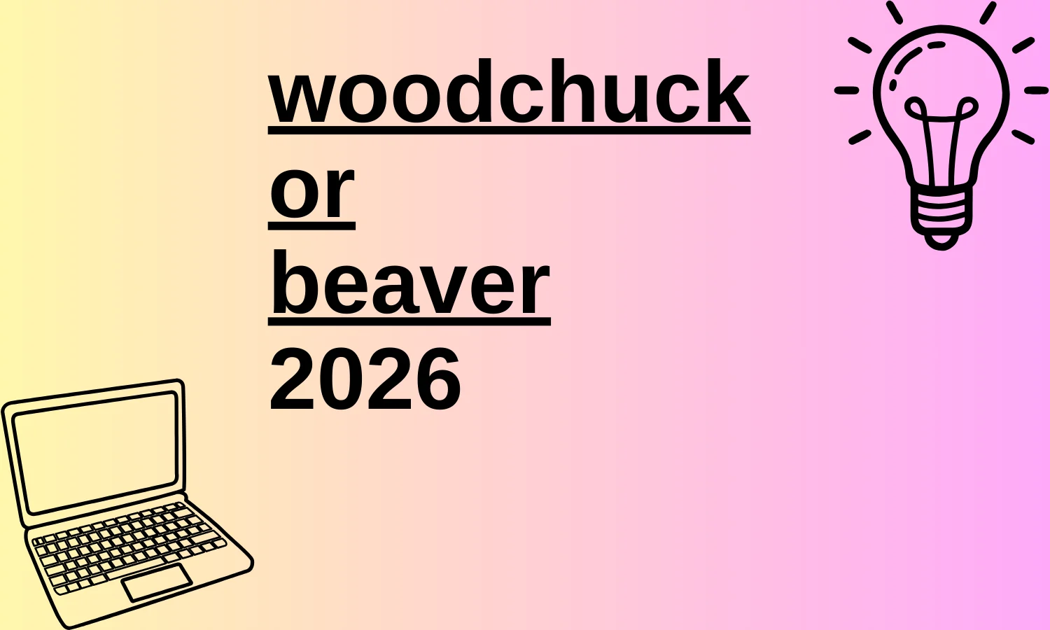 woodchuck or beaver