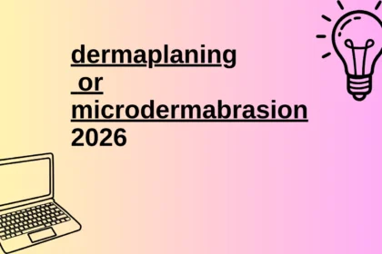 dermaplaning or microdermabrasion