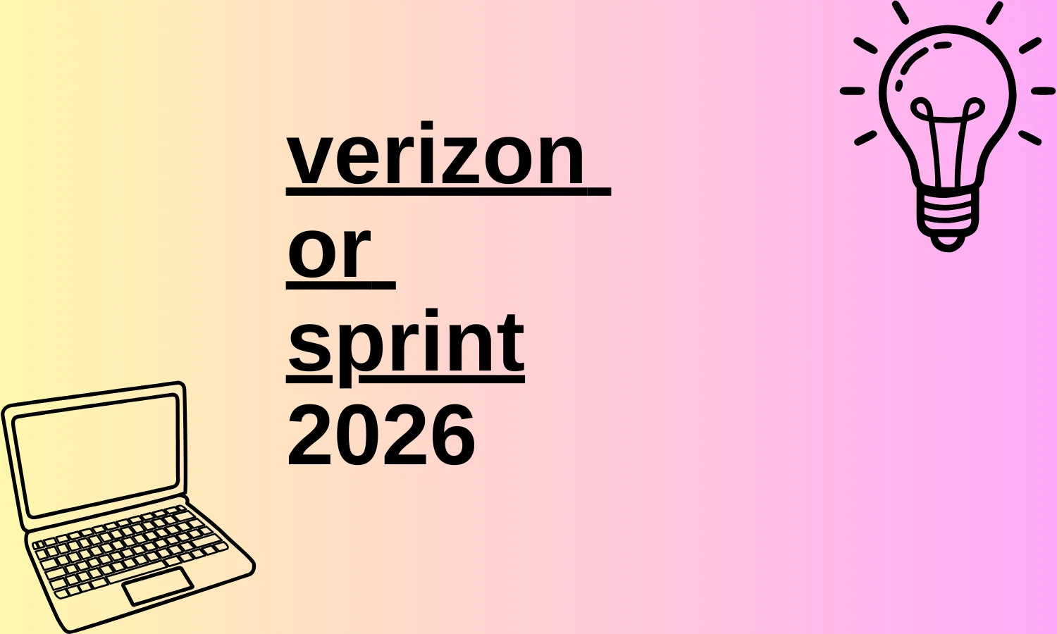 verizon or sprint
