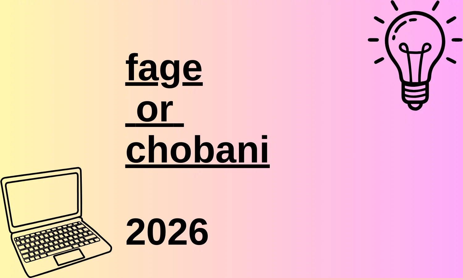 fage or chobani