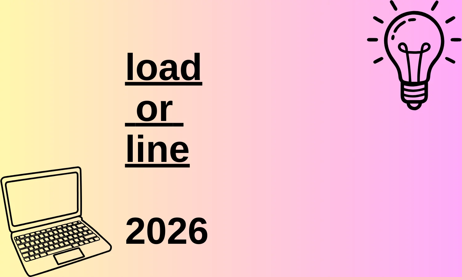 load or line