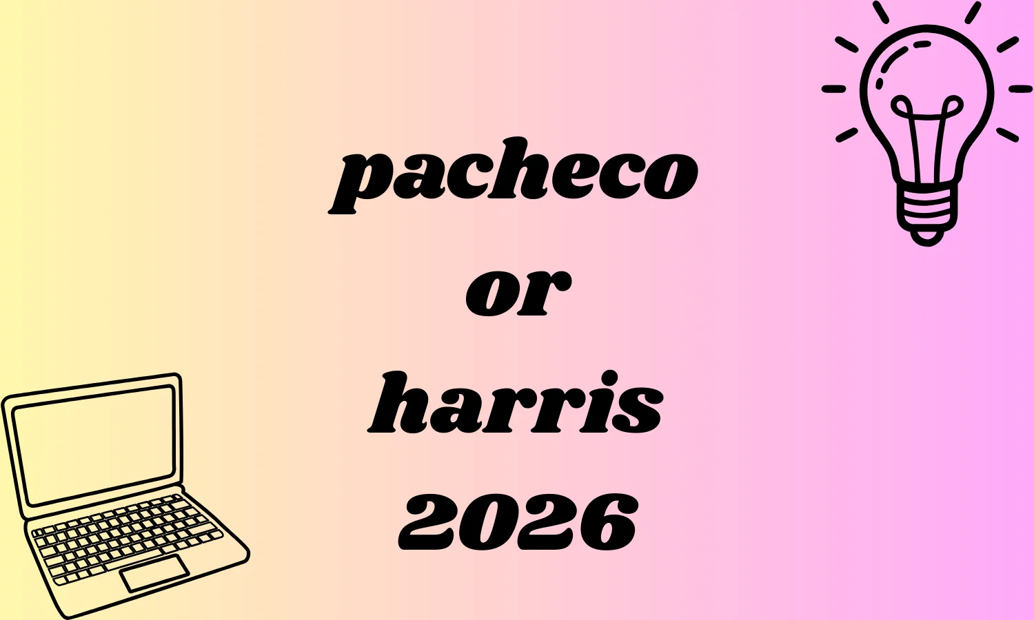 pacheco or harris