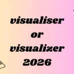 visualiser or visualizer