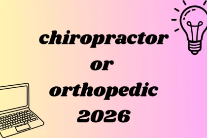 chiropractor or orthopedic