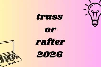 truss or rafter