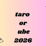taro or ube