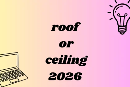 roof or ceiling