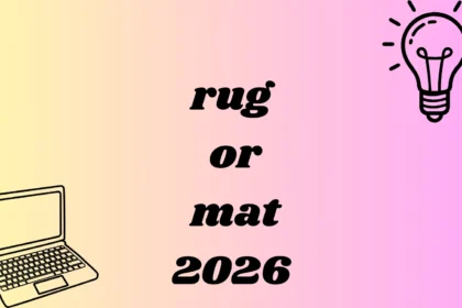 rug or mat