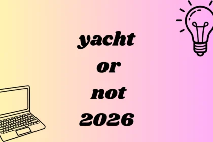 yacht or not