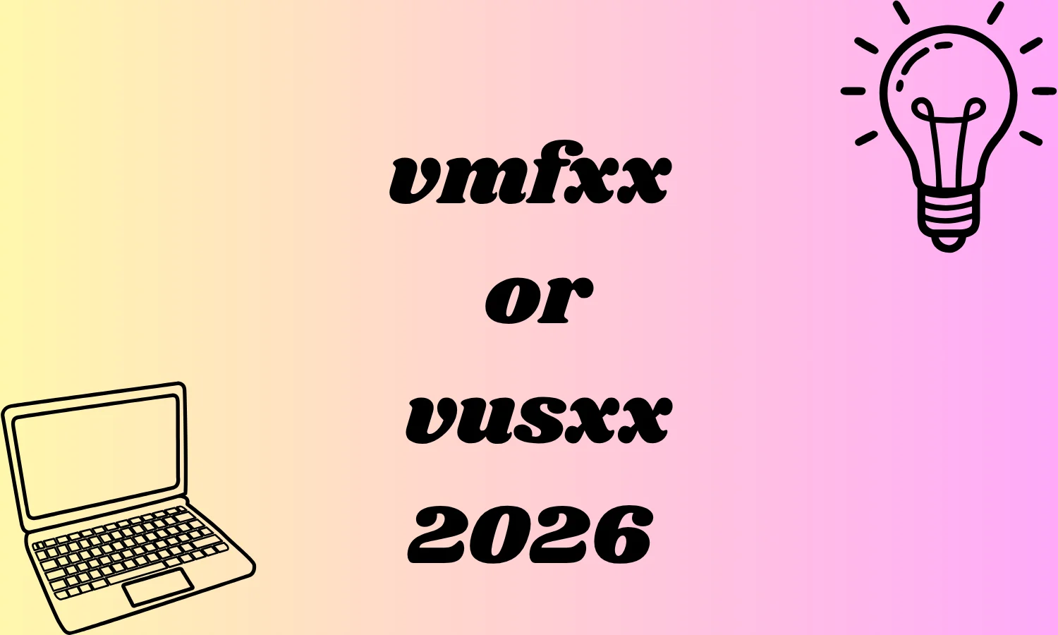 vmfxx or vusxx