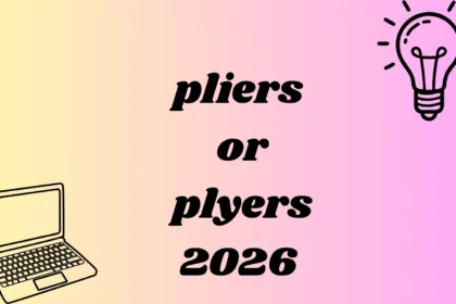 pliers or plyers