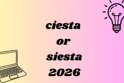 ciesta or siesta