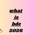 what is bde