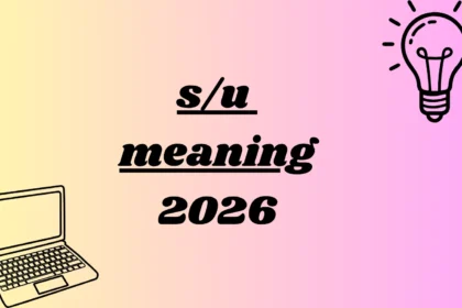 s/u meaning
