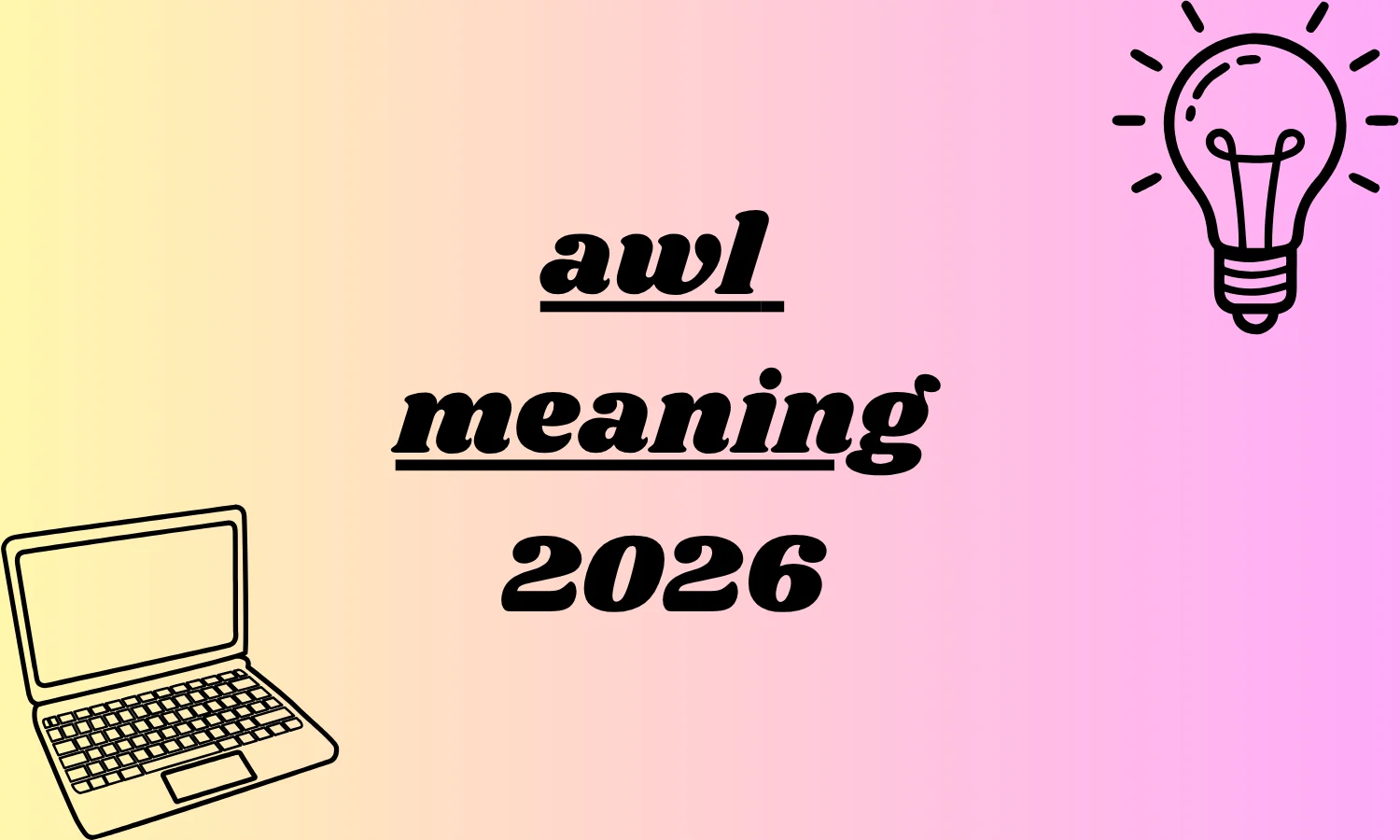 awl meaning