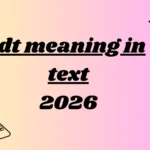 idt meaning in text