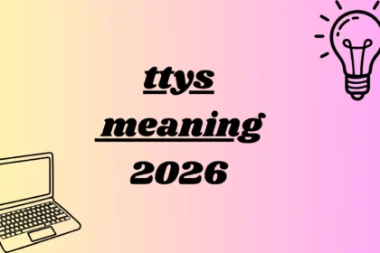 ttys meaning