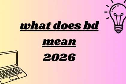 what does bd mean