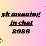 yk meaning in chat