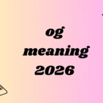 og meaning
