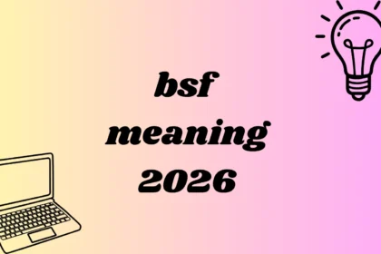 bsf meaning