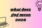 what does gng mean