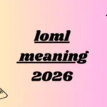 loml meaning