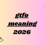 gtfo meaning