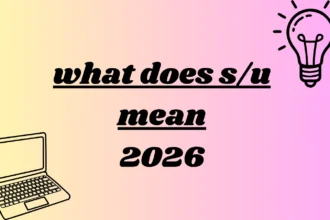 what does s/u mean