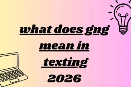what does gng mean in texting