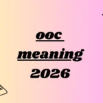 ooc meaning