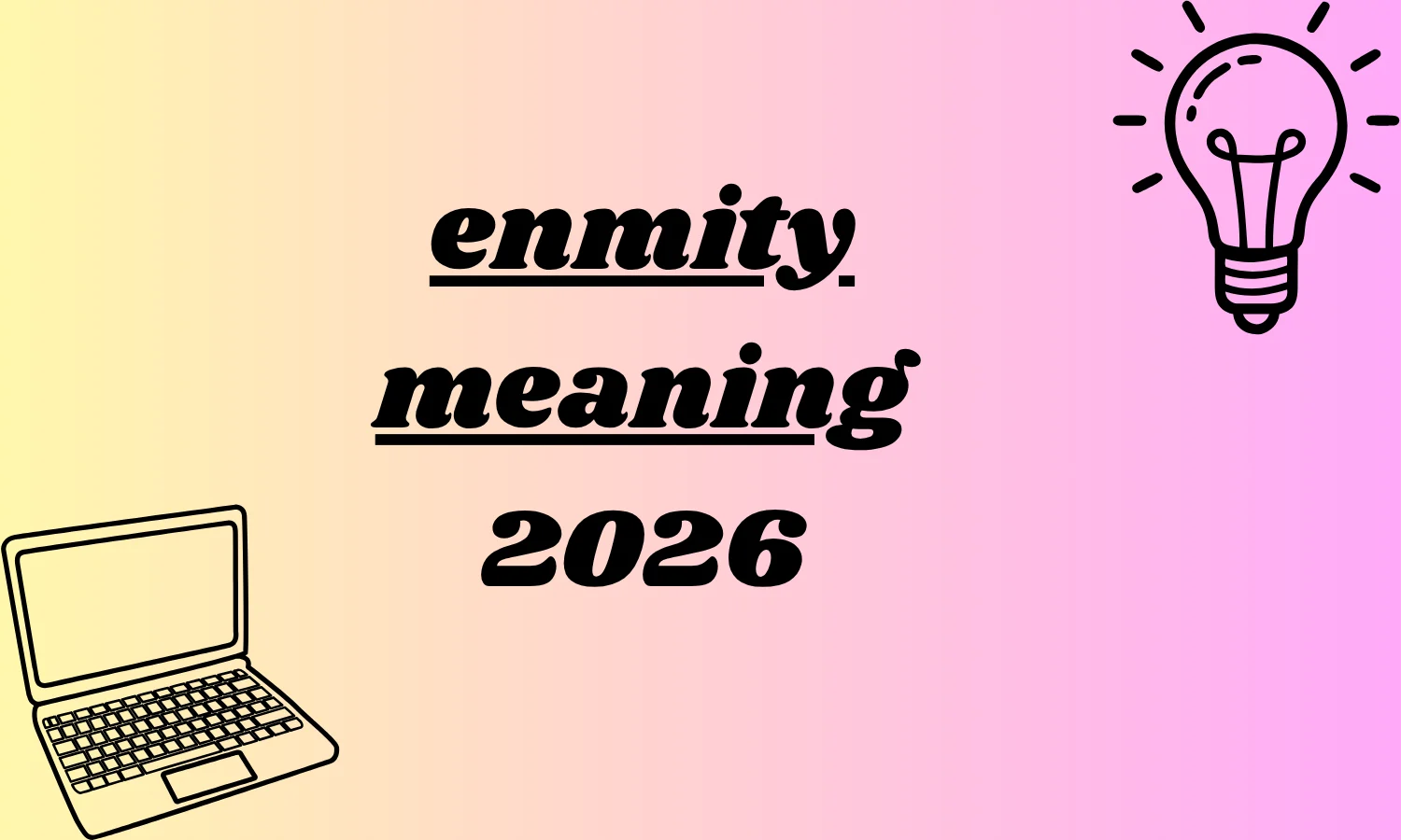 enmity meaning