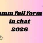 hmm full form in chat