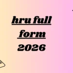 hru full form
