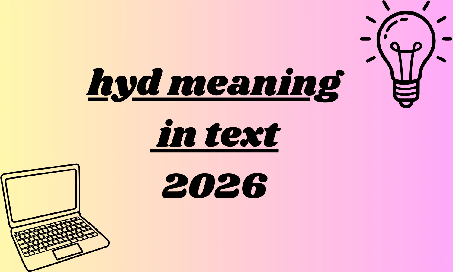 hyd meaning in text